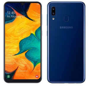Samsung Galaxy A20 32GB 3GB Ram Single Sim Deep Blue