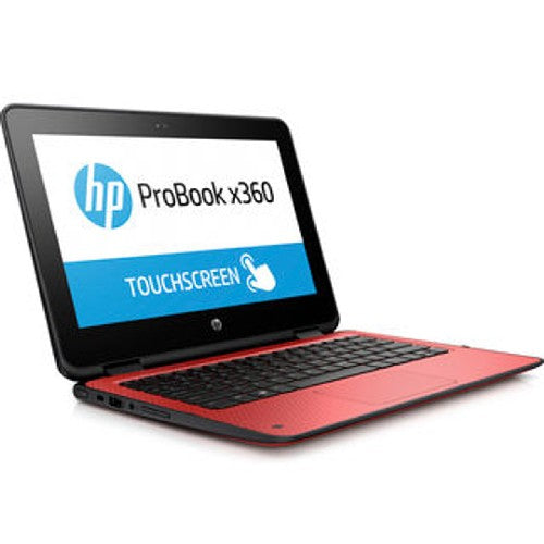 HP ProBook x360 11 G1 EE Notebook ,Red,11.6" Touch, 4GB RAM, 128GB SSD Laptop