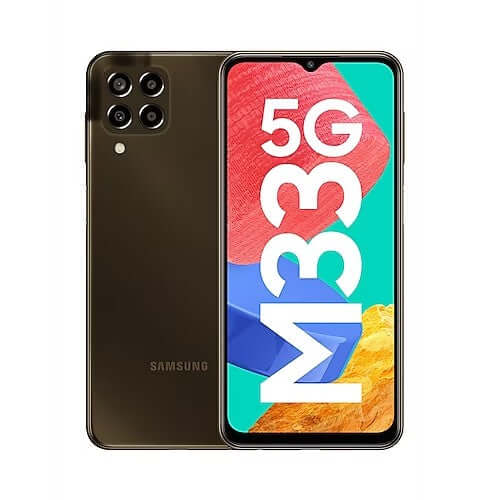Samsung Galaxy M33 128GB, 6GB Ram Single Sim Brown Smartphone at Fonezone.me