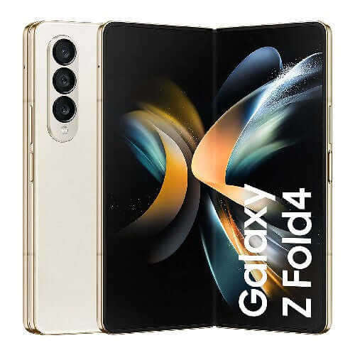  Samsung Galaxy Z Fold4 Mobile Phone 256GB Beige Brand New