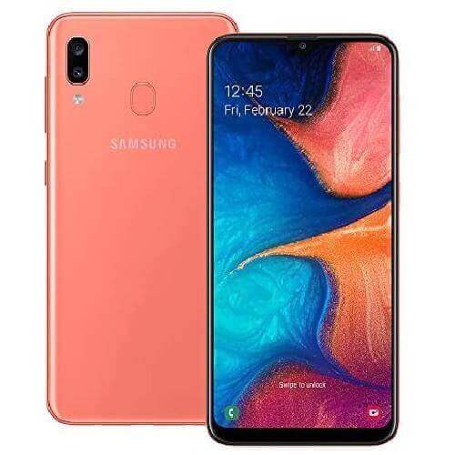 Samsung Galaxy A20 32GB Single Sim Coral Orange at Best Price