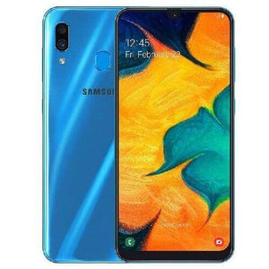 Samsung Galaxy A30 4GB RAM, 64GB Dual Sim Blue Specs with Price in KSA