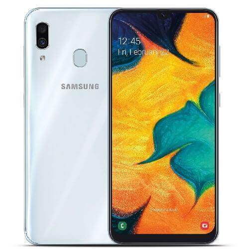 Samsung Galaxy A30 Dual Sim White