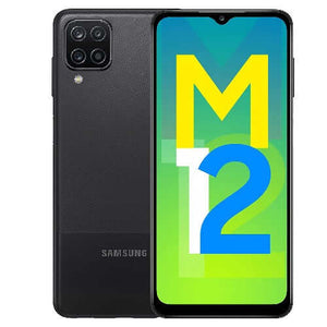 Samsung Galaxy M12 LTE Dual SIM Smartphone with 64GB storage Black Brand New | KSA