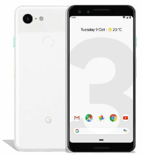 Google Pixel 3 128GB, 4GB Ram Clearly White