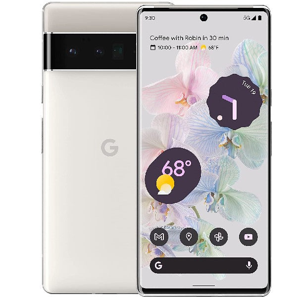 Google Pixel 6 Pro 128GB, 12GB Ram Cloudy White